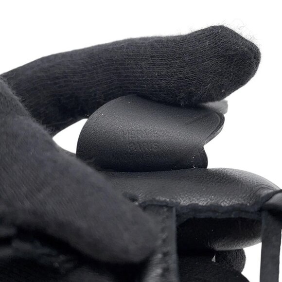 HERMES Rodeo Pegasus Size PM Lambskin So Black - Picture 4 of 8